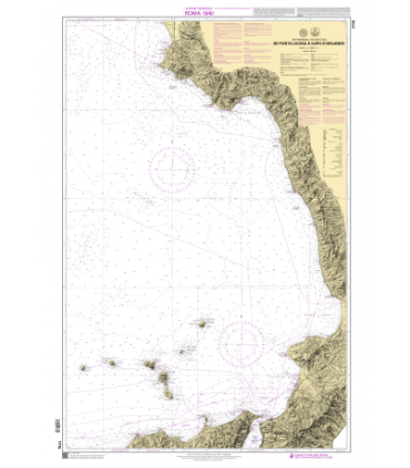7775 - de Cefalu à Trapani et Isole Egadi - Carte marine Shom