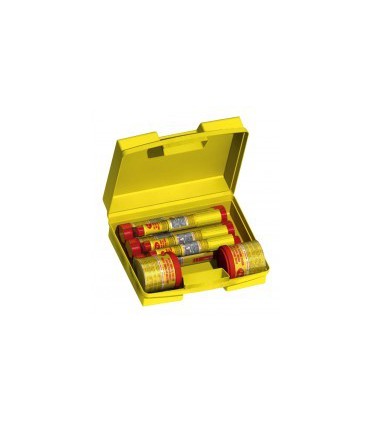 Fusée à parachute rouge