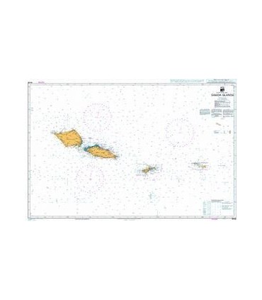 Admiralty - NZ86 Samoa Islands - carte marine papier
