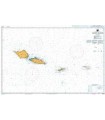 Admiralty - NZ86 Samoa Islands - carte marine papier
