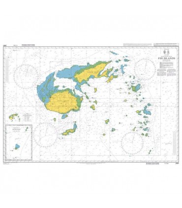 Admiralty - 2691 Fiji Islands - carte marine papier