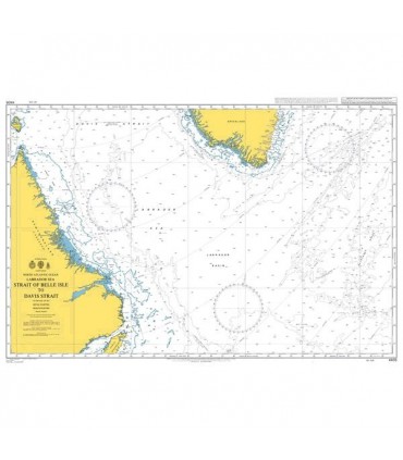 Admiralty 4405 - Strait of belle Isle to Davis Strait