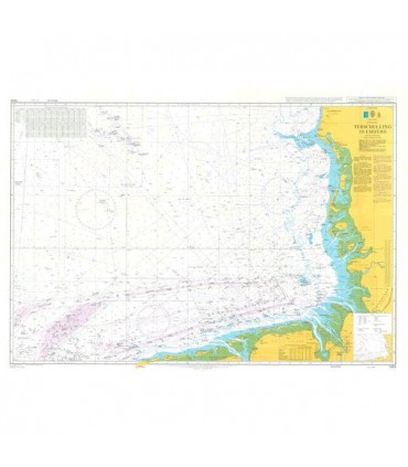 Admiralty 1423 - Terschelling to Esbjerg - Carte marine papier