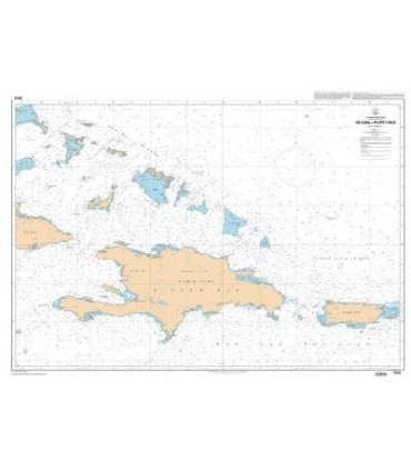 7473 - De Floride à Cuba - Bahamas Islands - carte marine Papier