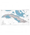 Admiralty 2579 - Cuba - Carte marine papier