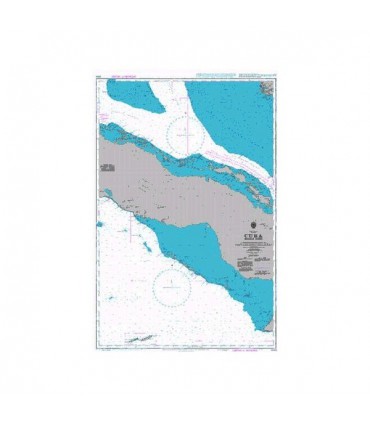 Admiralty 3865 - Cuba Eastern sheet - Carte marine papier