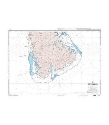 6283 - île Tahaa - carte marine papier