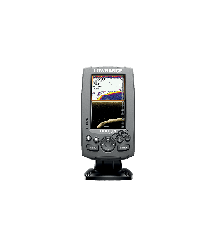 Sondeur Hook4 CHIRP Lowrance Sondeur Traceur VHF Lowrance
