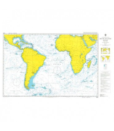 Admiralty 4001 - Atlantic and Indian Oceans - Carte marine papier