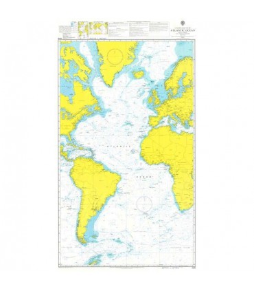 Admiralty 4003 - South Atlantic Ocean - Carte marine papier