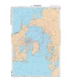 5966 - Carte polaire Nord  - carte marine Shom