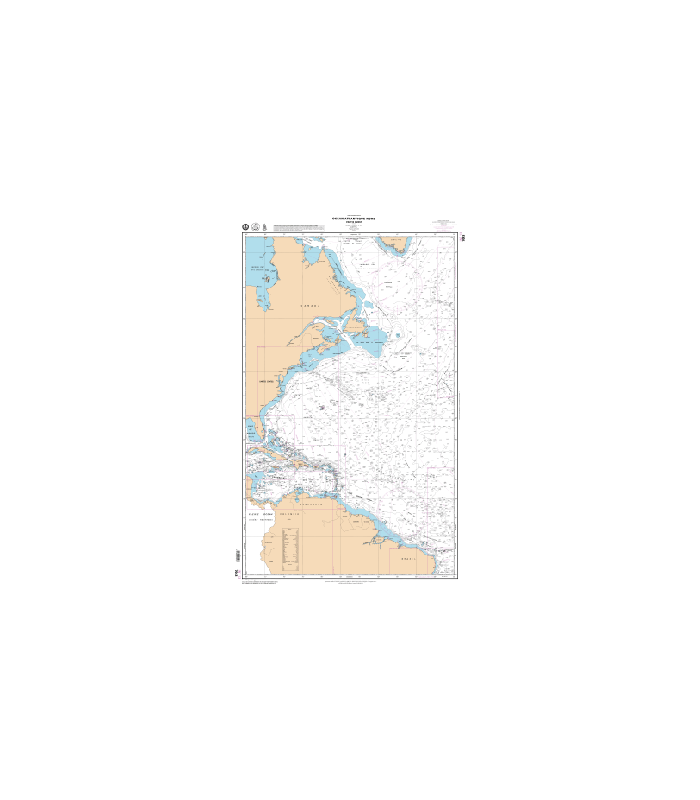 7043 - Océan atlantique Nord Partie Ouest - Carte marine Shom classique 7043 - Océan atlantique Nord Partie Ouest - Carte marine Shom classique