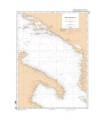 3976 - Mer Adriatique Partie Sud - Carte marine Shom