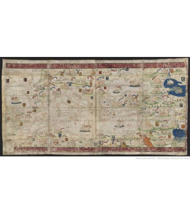 Atlas nautique du Monde dit atlas Miller, 1519