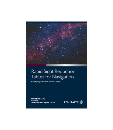 NP303(1) Rapid Sight Reduction Tables for Air Navigation Vol 1 Epoch 2015