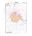 5879 - Carte polaire sud en projection stéréographique - Déclinaison Magnétique 2015