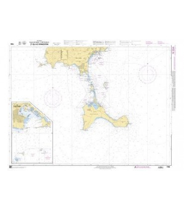 7783 - De Cabo Canbet à Cabo Tortosa - carte marine Shom papier