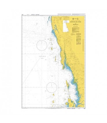 Admiralty 216 - Mergui Archipelago - Carte marine papier