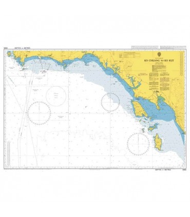 Admiralty 3985 - Ko Kut to Hon Khoai - Carte marine papier