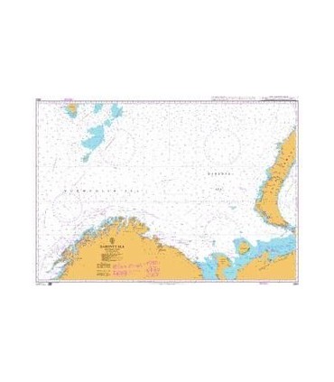 Admiralty 2683 - Barents sea - Carte marine papier