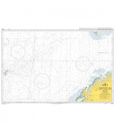 Admiralty 4100 - Norway to Jan Mayen - Carte marine papier