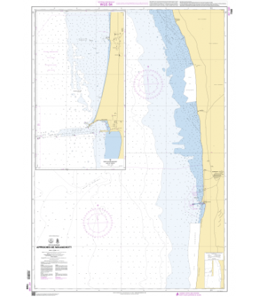 7568 - Approches de Nouakchott - Carte marine Shom papier