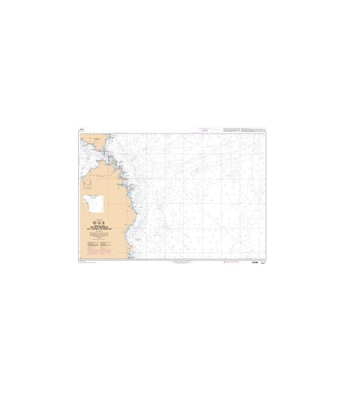 7509 L - De Capo Sant'Elia à Capo Bellavista - Carte marine Shom papier 7509 L - De Capo Sant'Elia à Capo Bellavista - Carte marine Shom papier