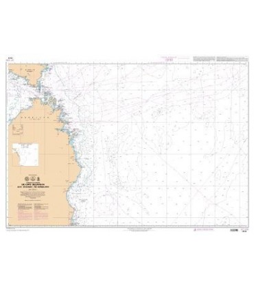 7509 L - De Capo Sant'Elia à Capo Bellavista - Carte marine Shom papier 