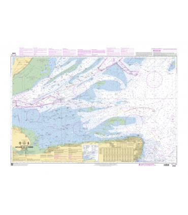 7199 - Cours de la Tamise - Carte marine Shom papier