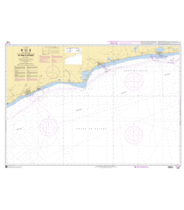 7787 - de Tema à Cotonou - Carte marine Shom