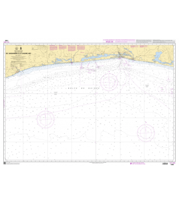 7385 - de Sassandra à Lagune Aby - Carte marine Shom