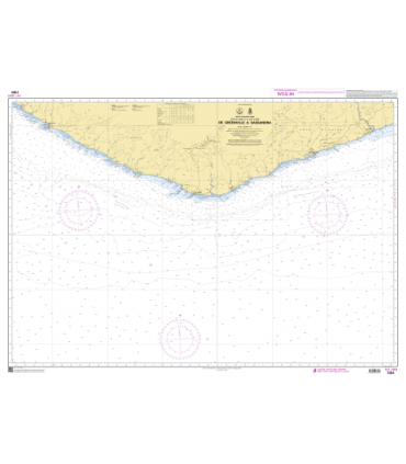 7384 - de Greenville à Sassandra - Carte marine Shom