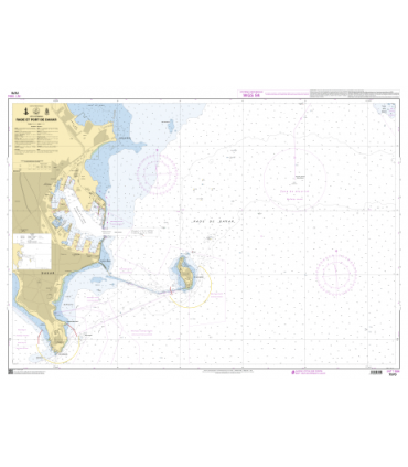 7570 - Rade et port de Dakar - Carte marine Shom