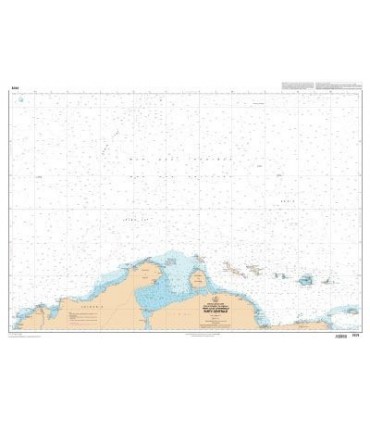 7476 - Mer des caraïbes Partie Centrale - Carte marine Shom