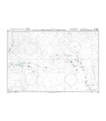 Admiralty 4506 - Mariana islands to the Gilbert Group - Carte marine papier