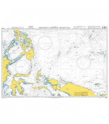 Admiralty 4507 - Philippines to Bismarck Archipelago - Carte marine papier