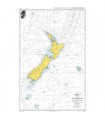 Admiralty 4600 - New Zealand - Carte marine papier