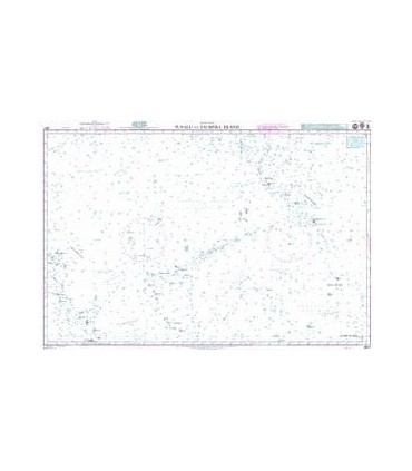 Admiralty 4617 - Tuvalu to Palmyra Islands - Carte marine papier
