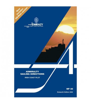 NP40 - Irish Coast Pilot - Instructions nautiques Admiralty