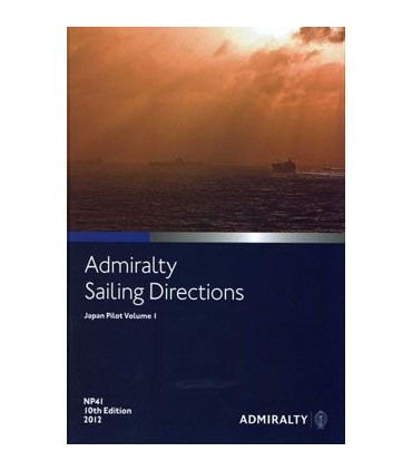 NP41 - Japan Pilot Vol. I - Instructions nautiques Admiralty