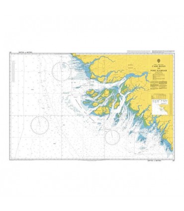  Admiralty 611 - Cabo Roxo to Port Kamsar - Carte marine papier