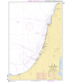 7256 -  De Soûr à Al Arish - Carte marine Shom papier