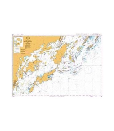 Admiralty 872 - nynashamn to dalaro - carte marine Admiralty