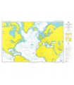 Admiralty 4004 - North Atlantic Ocean and Mediterranean Sea - Carte marine papier
