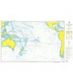 Admiralty 4007 - South Pacific Ocean - Carte marine papier