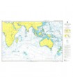 Admiralty 4005 - Indian Ocean - Carte marine papier