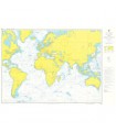 Admiralty 4001 - Atlantic and Indian Oceans - Carte marine papier