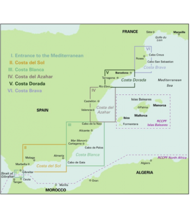 Mediterranean Spain - Gibraltar to the French border