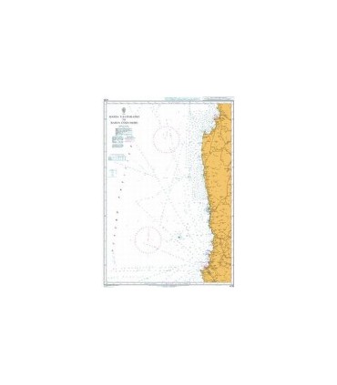 Admiralty 4235 - Bahia Valparaiso to Bahia Coquimbo - Carte marine Admiralty