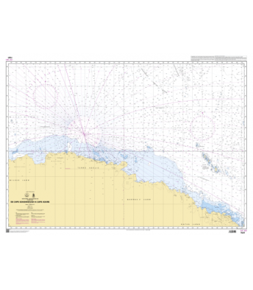 7591 - de Cape Goodenought à Cape Adare - carte marine Shom 